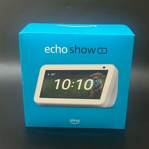 Amazon Echo Show 5 (2nd Gen) Smart Display Speaker - Glacier White *New & Sealed
